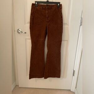 American Eagle Brown corduroy pants.